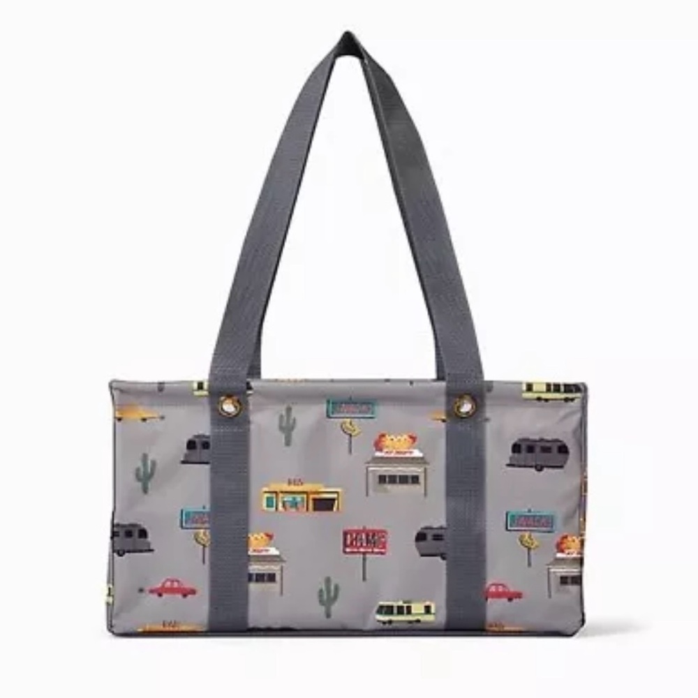 Thirty one Medium Utility Tote cactus Campers